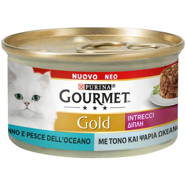 Gourmet Gold Ταρτάρ Τόνος + Ψάρια Ωκεανού 85gr