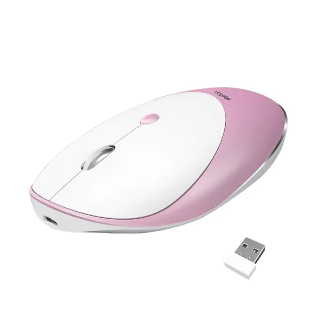 Meetion MT-R600 2.4G Ασύρματο Ποντίκι / Ροζέ Χρυσό 17.001.0010 2