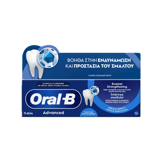 Oral-B Οδοντόκρεμα Advanced Enamel Strenghtening 75ml