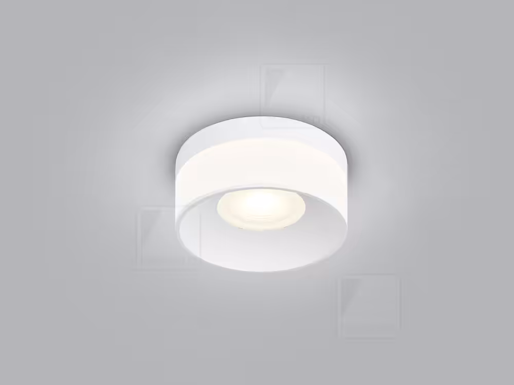 SOU Φωτιστικό Οροφής LED Επιφανείας 18W 2700K Mat White Direct Indirect Άσπρο