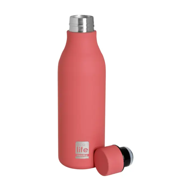 Ecolife Μπουκάλι Θερμός Ανοξείδωτο BPA Free 550ml Coral Reef