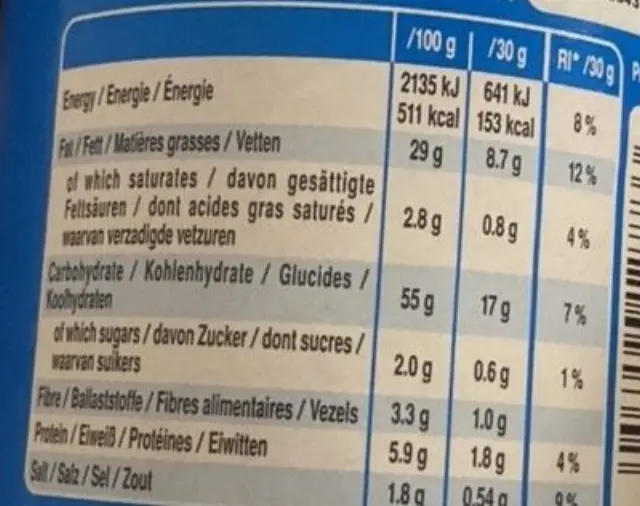 Pringles Salt + Vinegar 175 gr 3