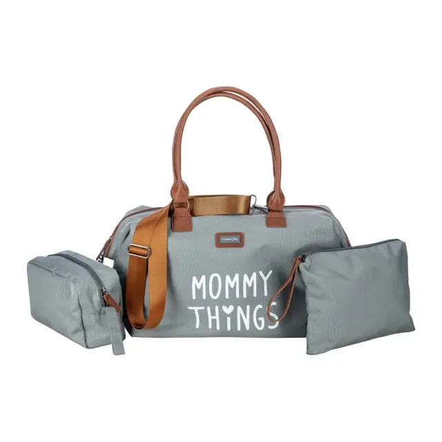 FreeON Mommy Things Τσάντα Μαιευτηρίου με Θερμομονωμένες Τσέπες Grey