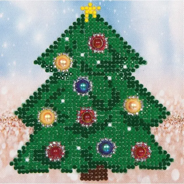 Diamond Dotz Ψηφιδωτό - Christmas Tree Picture
