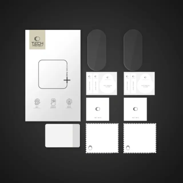Tech-protect Hydro Flex+ 2-pack Xiaomi Smart Band 8 / 9 / 10 / Nfc Clear 3