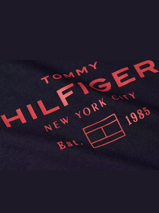 Tommy Hilfiger T-shirt Μπλε Desert Sky Μπλε Σκούρο 2