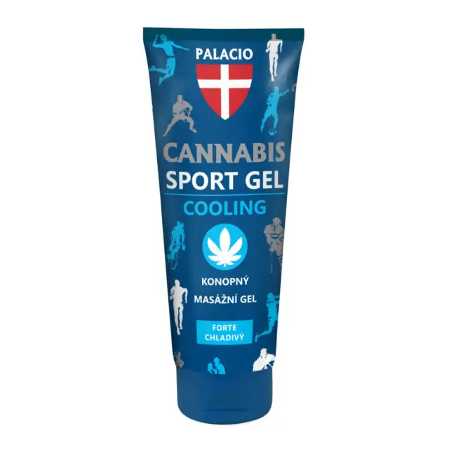 Palacio Cannabis Sport Forte Gel Cooling Massage Gel - 200ml