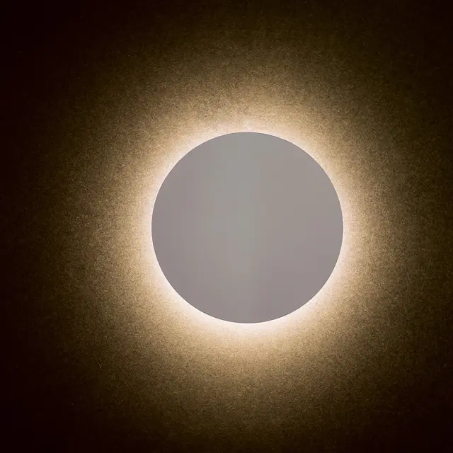 ECLIPSE-ΦΩΤΙΣΤΙΚΟ ΕΠΙΤΟΙΧΟ/ΟΡΟΦΗΣ ΛΕΥΚΟ MDF LED SMD 5W 3000Κ 400LM IP20 ΚΥΚΛΟΣ Φ14ΧΗ3,6CM / ZM1705LEDWW 2
