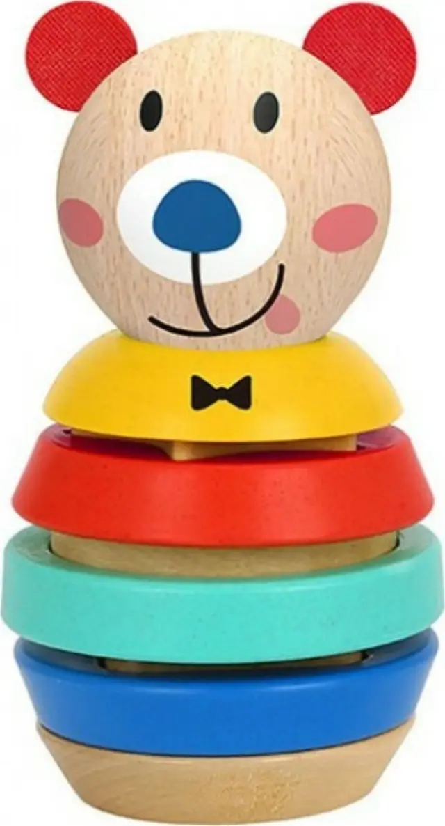 Tooky Toy Ξύλινα Πυραμίδα Ταξινόμησης TF187