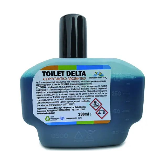 Delta Cleaning Ανταλακτικό υγρό 330 ml για συσκευή απολύμανσης - αρωματισμού ουριτηρίου / Ζ014