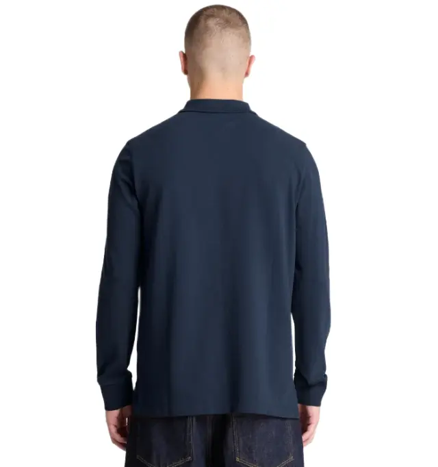 Timberland - Ανδρικό Μακρυμάνικο Polo Πικέ Millers River Ls TBC0YHBE-433 Μπλε 2