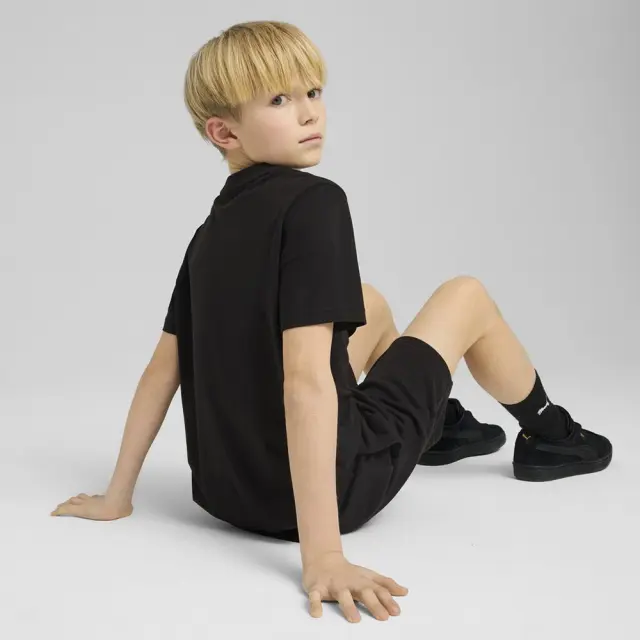 Puma Ess 2 COLOR No.1 Logo ΠΑΙΔΙΚΗ ΜΠΛΟΥΖΑ (685778-56) - Μαύρο-Κίτρινο 3