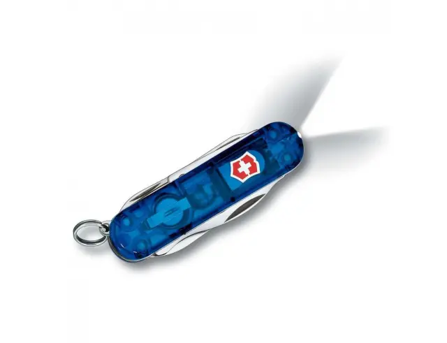 Ελβετικός Σουγιάς Victorinox Midnite Manager με 10 λειτουργίες και μήκος 5.8cm - Blue Transparent0.6366.T2 2