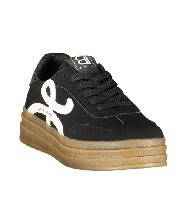 Laura Biagiotti – Γυναικεία Sneakers 9804-BLACK Μαύρο 2