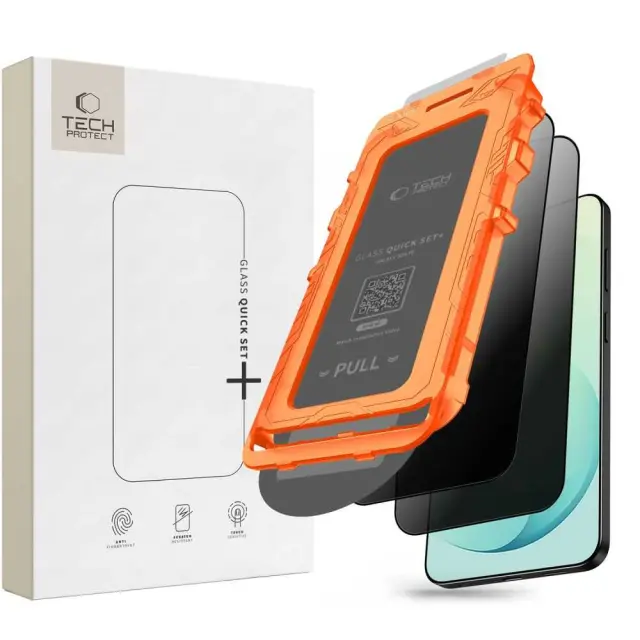 Tech-protect Quick Set Spy+ 2-pack Galaxy S26 Fe Privacy