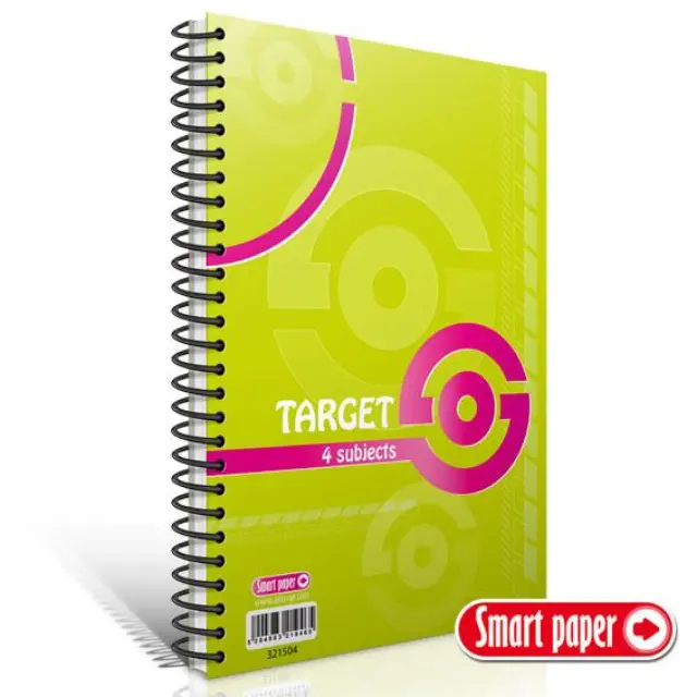 Τετράδιο Θεμάτων Target 17x24 4 Θέματα