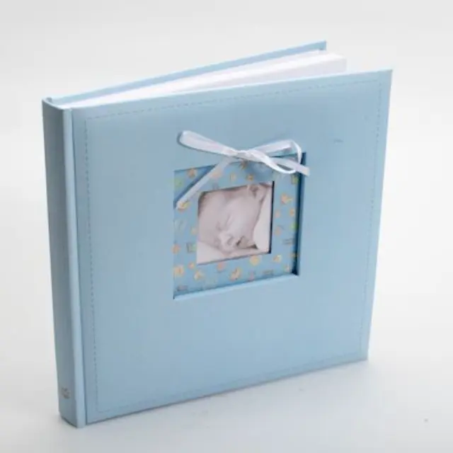 Αλμπουμ γαλάζιο Ριζόχαρτο 24X24Cm 40 σελίδες coccole