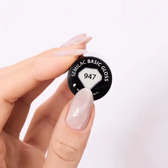 Semilac Ημιμόνιμο Βερνίκι 947 Basic Gloss 7ml 2