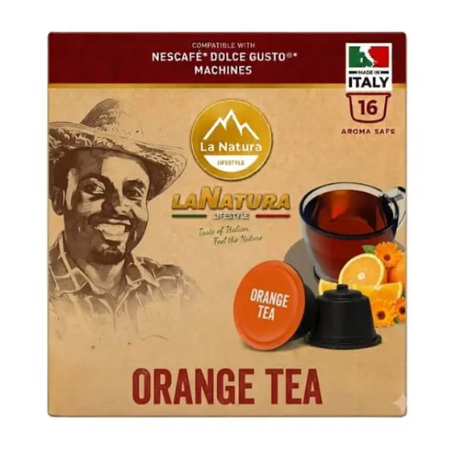 La Natura Lifestyle Orange Tea 16 τμχ | Dolce Gusto