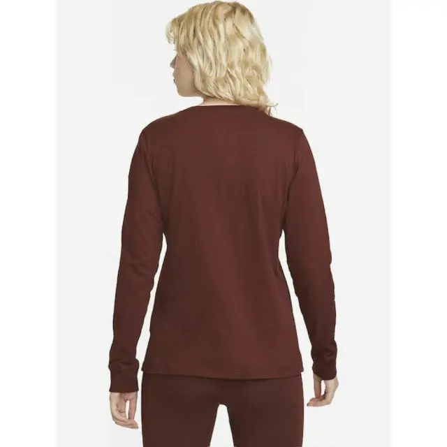 Nike Sportswear Long-Sleeve T-Shirt (BV6171-273) - Καφέ 3