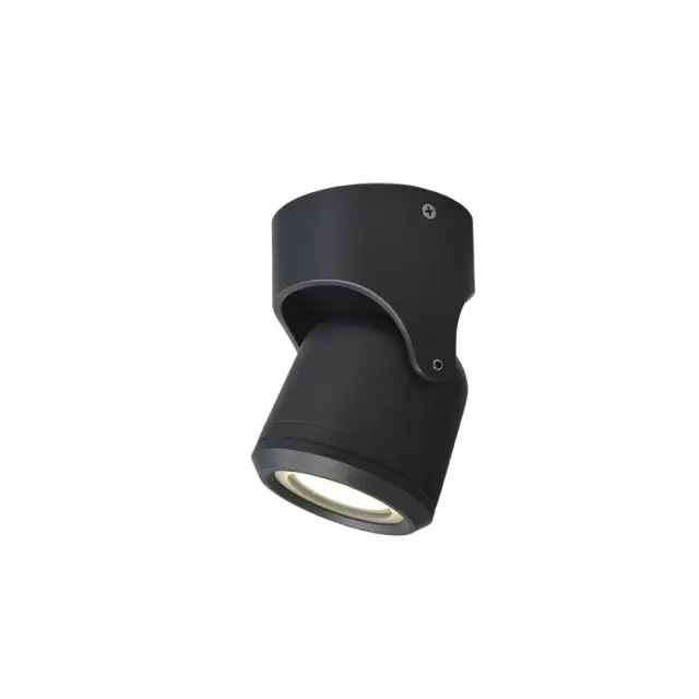 it-Lighting Crescent 1xGU10 Outdoor Spot Anthracite D:90x90x130mm (80206044)