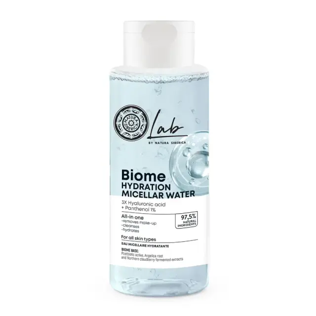Natura Siberica Lab Biome Hydration Micellar Face Water, Νερό Micellar Ενυδάτωσης 400ml.