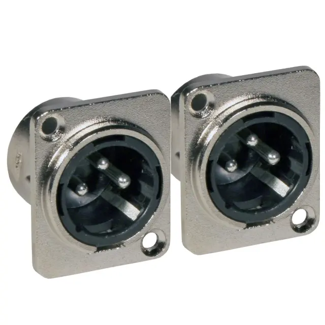 JBSYSTEMS XLR male CHASSIS D-SIZE ΒΥΣΜΑ XLR