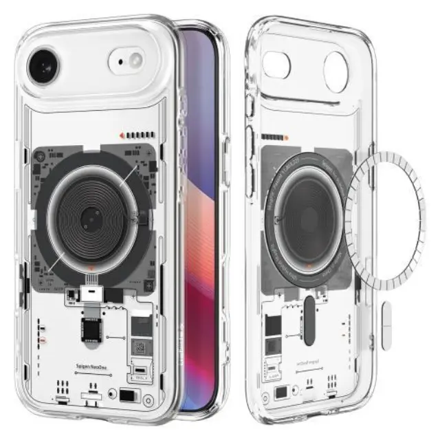 Θήκη TPU & PC Spigen Apple iPhone Air MagSafe Ultra Hybrid Neo One Διάφανο N69272