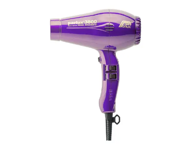 Επαγγελματικό Πιστολάκι Μαλλιών Parlux 3800 Ecofriendly με ισχύ 2100W και 4 θερμοκρασίες - Purple3800 Purple