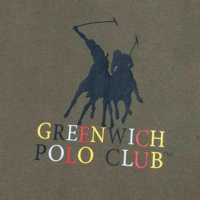 Μπλούζα Greenwich Polo Club με τύπωμα 2