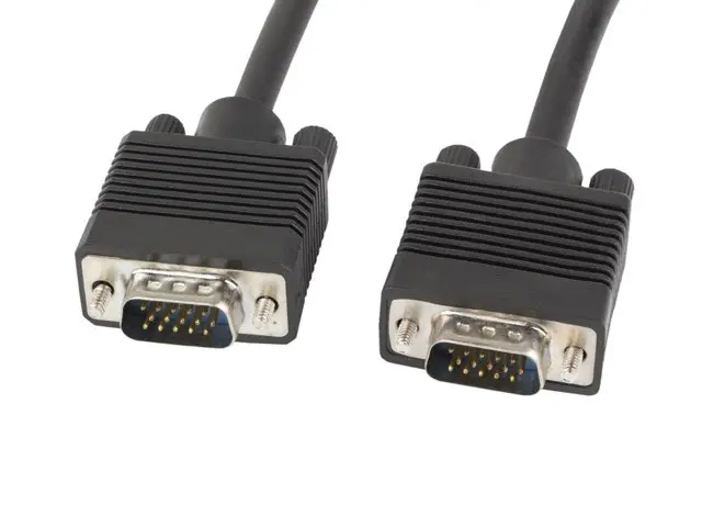 Lanberg CA-VGAC-10CC-0100-B VGA cable 10 m VGA (D-Sub) Black