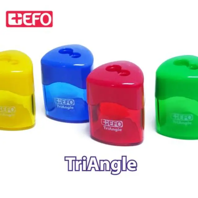 Ξύστρα +Efo TriAngle Βαρελάκι 2 τρύπες