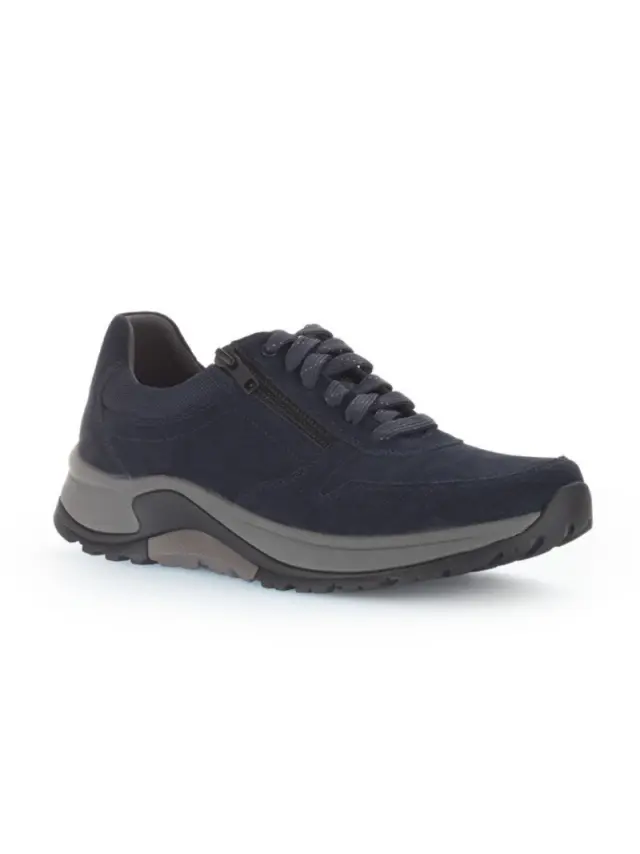 Pius Gabor Sneakers Ανδρικό δέρμα Nubuck/ύφασμα Μπλέ PGA/800014 21-MIDNIGHT 2