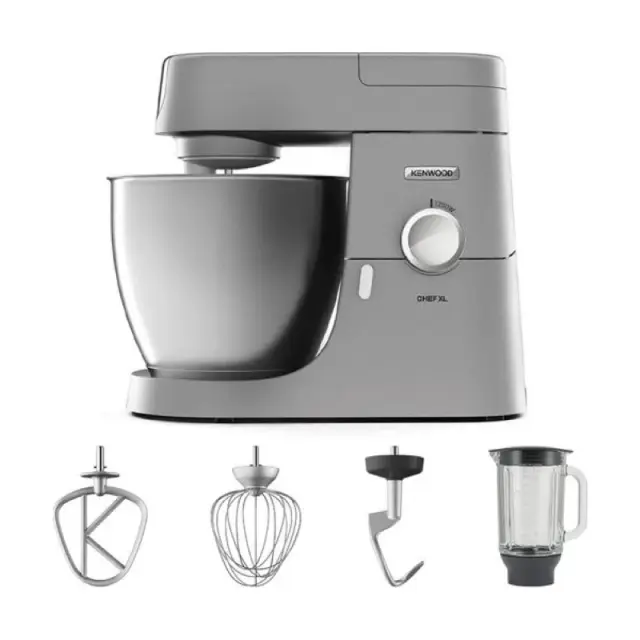 Kenwood Chef XL KVL4110S Κουζινομηχανή 1200W με Ανοξείδωτο Κάδο 6.7lt 5Χρ. Εγγύηση Μοτέρ Επίσημης Αντιπροσωπείας