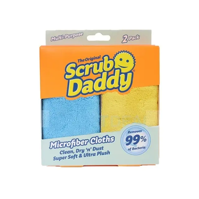 Scrub Daddy Microfiber Πανάκια Μικροϊνών (2 τεμ.)