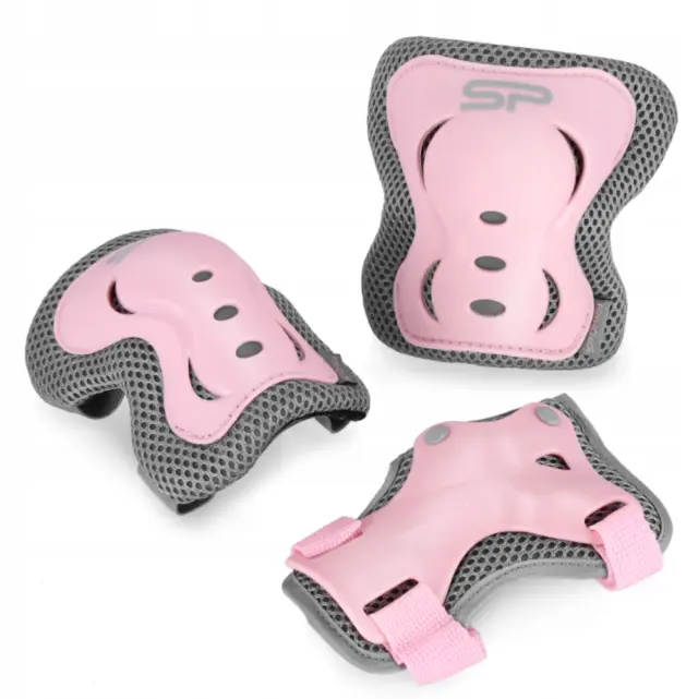 Σετ Προστατευτικών για Rollers Puder Spokey Pink 5905339409249 - 25-50kg 2