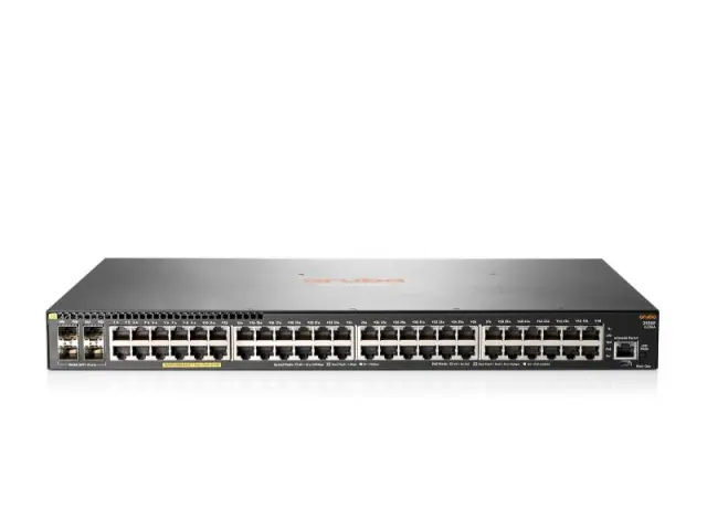 HPE Aruba 2930F 48G PoE+ 4SFP+ Switch (JL256A)
