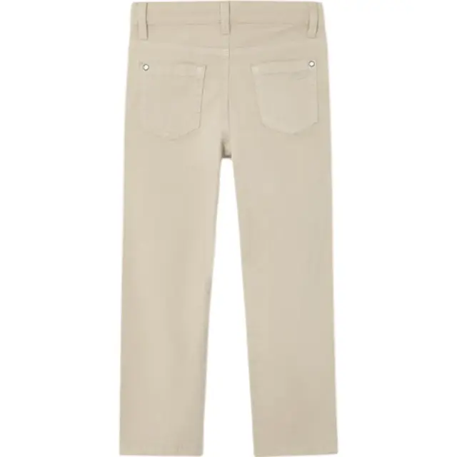 Mayoral Παντελόνι Καπαρτινέ Slim Fit Μπεζ για Αγόρι 2