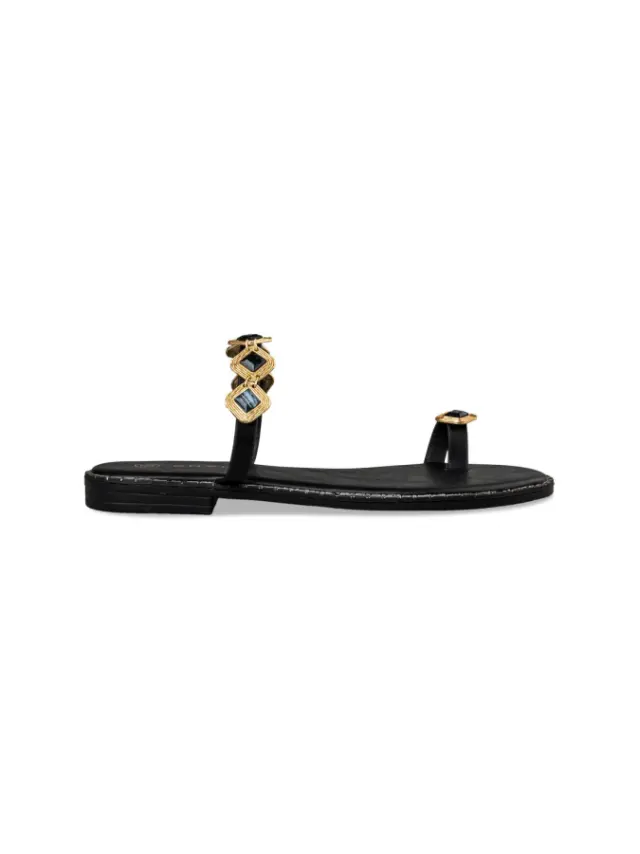 Envie Shoes Γυναικεία Σανδάλια Μαύρα E96-19058-26 2