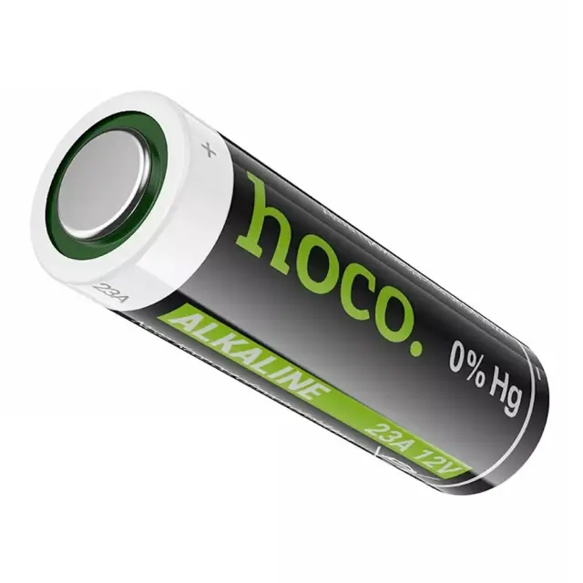 Μπαταρία Αλκαλική Hoco. DLR06 A23/23A/23GA/A23/E23A/GP23A/K23A/L1028/LR23A/LRV08/LRVO8/MN21/MS21/V23/V23GA/VR22 12V Τεμ. 1 2