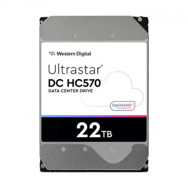 Western Digital Σκληρός Δίσκος ULTRASTAR DH HC570 22TB 7200RPM 512MB Sata III (0F48155)