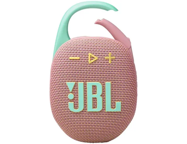 Φορητό Ηχείο JBL Clip 5 (JBLCLIP5PINK) Αδιάβροχο - Ισχύς 7W RMS - Bluetooth - Auracast™ - PinkJBLCLIP5PINK 2