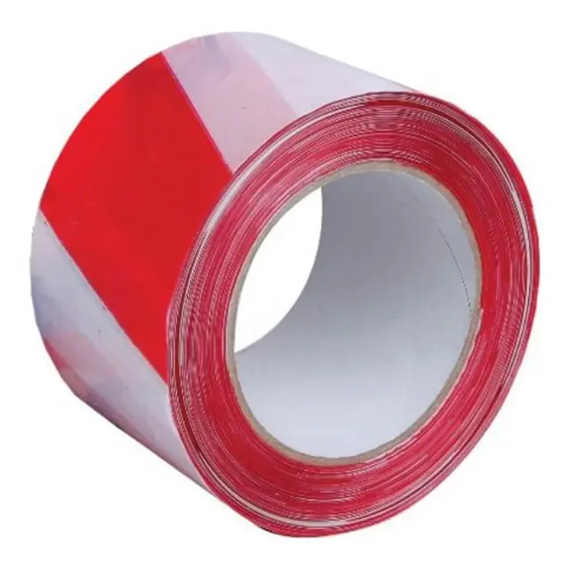 ELEPACKING ΤΑΙΝΙΑ ΣΗΜΑΝΣΕΩΣ ΛΕΥΚΟ - ΚΟΚΚΙΝΟ 200M
