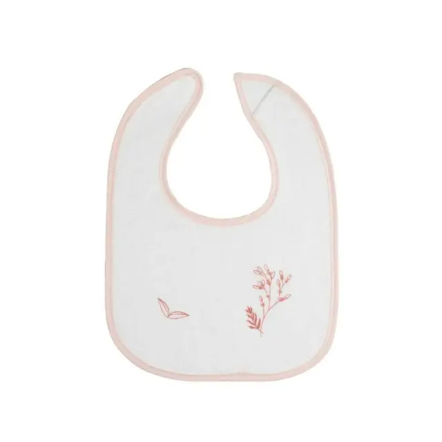 Σετ 6 Σαλιαρών 22x30cm - Pink Flower - Trois Kilos Sept 3