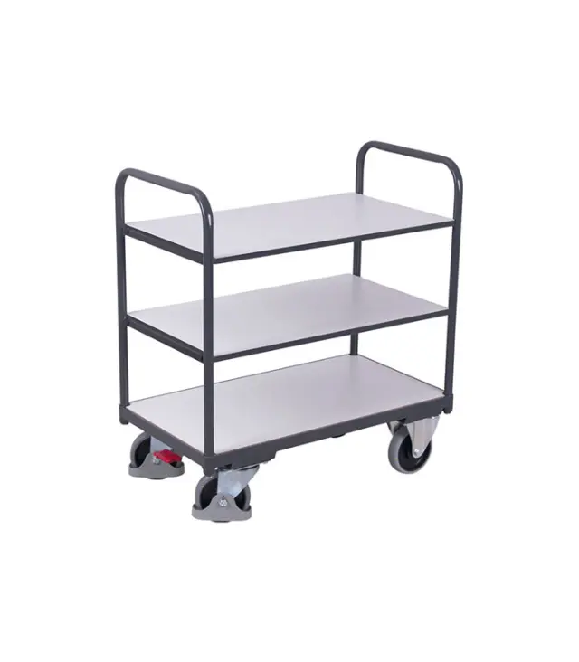 Variofit sw-700.257 Τρόλεϊ Μεταφοράς ESD 3 Επιπέδων για Φορτίο Βάρους ως 250kg