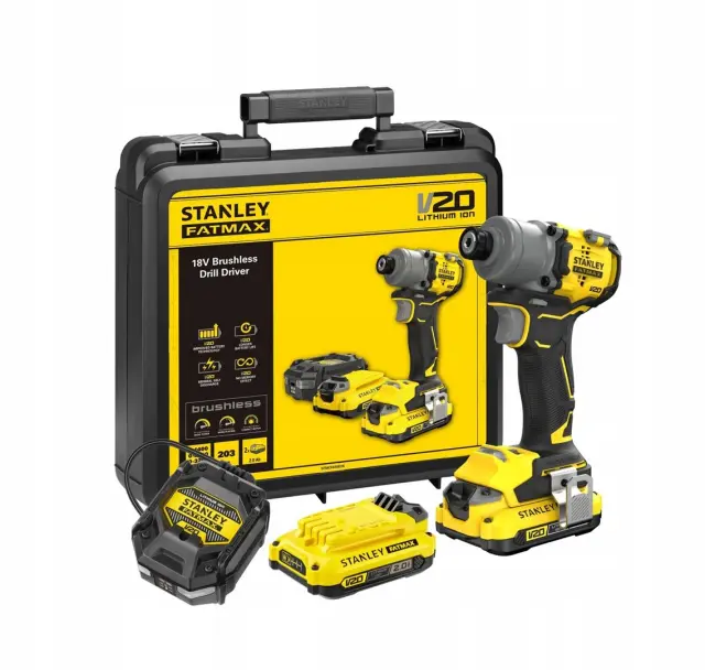 2×2.0Ah SFMCF830D2K STANLEY impact wrench