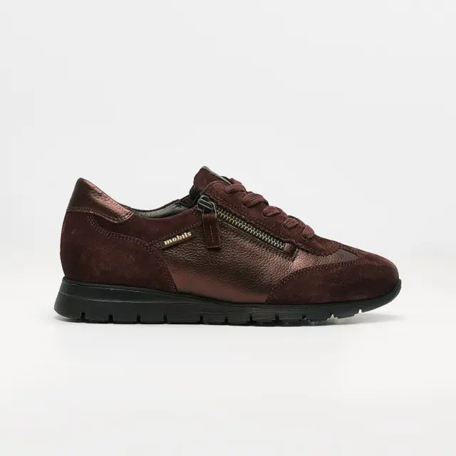 Mephisto Sneakers Γυναικείο δέρμα/δέρμα Nubuck Μπορντώ MEP/DONIA PLUM