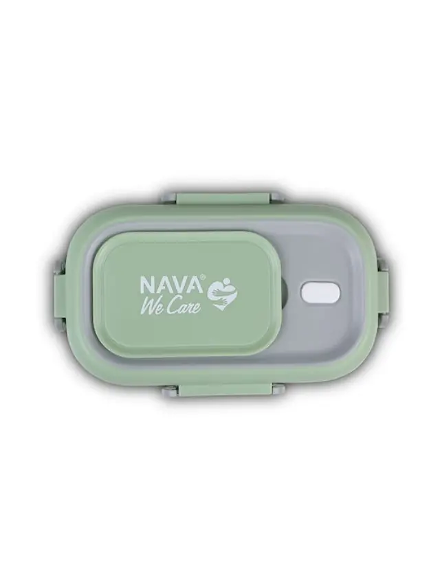 Nava Δοχείο Φαγητού Inox Πράσινο 800ml