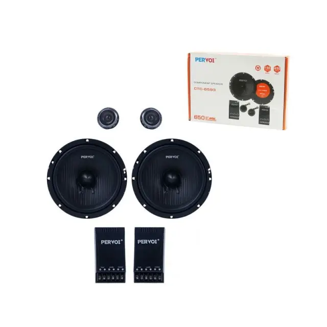 PerVoi Σετ Ηχεία Αυτοκινήτου CTC-6593 με 650W RMS - Component Speaker 47186