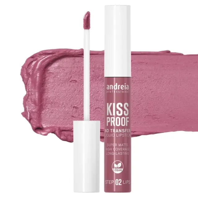 Andreia Κραγιόν Kiss Proof Liquid 07-DUSTY ROSE